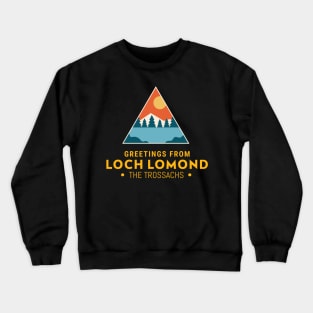 Greetings From Loch Lomond: The Trossachs Crewneck Sweatshirt
